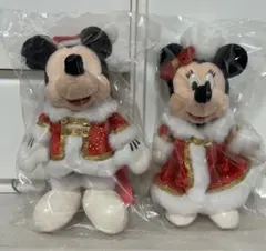 ディズニー 2009年クリスマス ミッキーマウス＆ミニーマウス セット