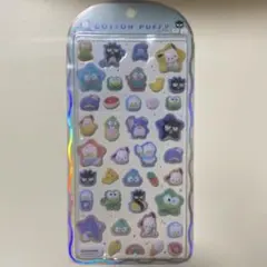 はぴだんぶい　HAPIDANBUI コットンパフィ　シール