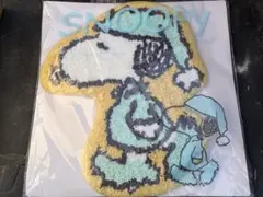 スヌーピー インテリアマット 約31.5cm×32.5cm