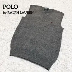 美品 Polo by Ralph Lauren ラルフローレン　ニットベスト
