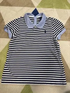 Polo Ralph Lauren ストライプ ポロシャツ M(8-10)
