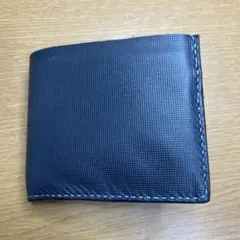 姫路レザー　二つ折り財布　折りたたみ財布　ハンドメイド　レザークラフト