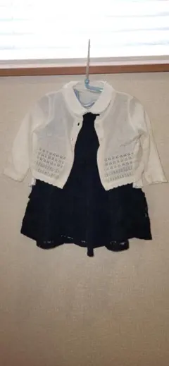 コムサ　フォーマルワンピ3点セット