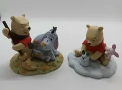 【ヴィンテージ】くまのプーさん置物 2個セットのサムネイル