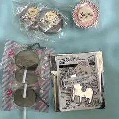 ちいかわ グッズ 7点セット 缶バッジ ミラー キーホルダー　など　ラッコ
