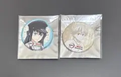 鬼滅の刃 明治村 マット缶バッジ 時透無一郎 我妻善逸 明治村特別任務録