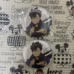 ハイキュー!! はふはふ ポップアップ 缶バッジ 黒尾鉄朗