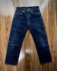 極上濃紺　リーバイス　55501XX　W33　バレンシア　USA製　90s　赤耳のサムネイル