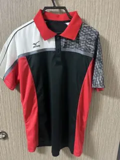 Mizuno ポロシャツ 赤黒