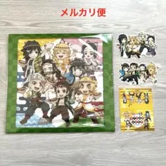 鬼滅の刃 銀だこコラボ ハンドタオル ステッカー スタンプカード