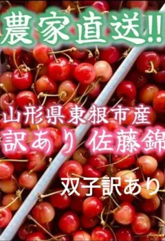 a133フルーツ王国 山梨県産 佐藤錦 さくらんぼ 家庭用 箱込み800