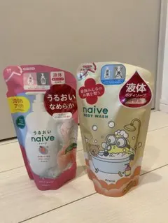 Kracie naive ボディソープ 液体詰替用 2個セットのサムネイル
