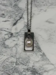 アコヤ真珠 本真珠 パール ネックレス 6.7mm アクセサリー
