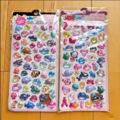 ぷくぷくシール 3D ぷっくり 平成 レトロ シール交換 ご褒美 シール帳に☆