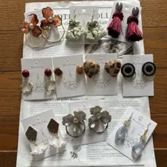 ハンドメイドピアスまとめ売り③10点1個120円