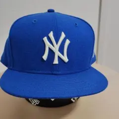 NEW ERA ニューヨークヤンキース キャップ ブルー 7 7/8　62.5