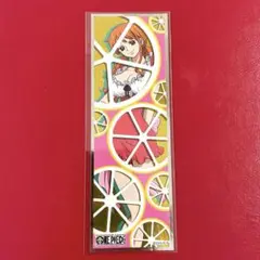 ワンピース　ロングステッカー　ナミ