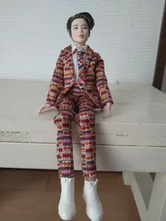 BTS ドール服 ニットジャケット＆バッグ　ジミン BTS マテルドール 服 ジミン Set Me Free タトゥver. - メルカリ