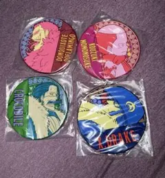 ワンピース一番くじ ラバーコースター 4種セット