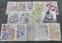 d*2様 【800円スタート】 プリキュア ART色紙 ミニ色紙 コレクション