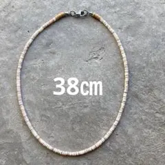 120天然シェルのシンプルネックレス サーファーズネックレス ハワイ52 