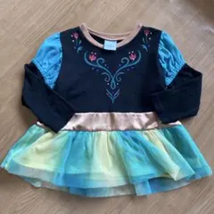 Disney Frozen 刺繍入り長袖カットソー 100