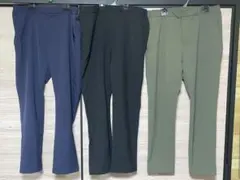 ナノユニバース　２ＷＡＹダブルクロステーパードパンツのサムネイル