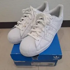 美品　adidas SUPERSTAR ホワイト　EG4960 24.5