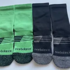new balance スポーツ用ソックス 2足セット22-25cm