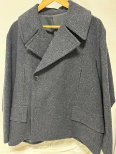 アダムエロペ ライトメルトン ピーコート/ユニセックス