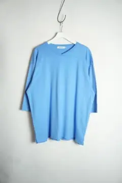 美品 25SS nonnative 七分袖 Vネック Tシャツ 709P▲