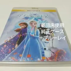「アナと雪の女王2 ('19米)」 純正ケース＋ブルーレイ