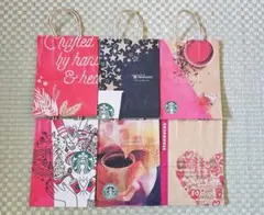 スタバ☆ペーパーバッグ　6点セット②