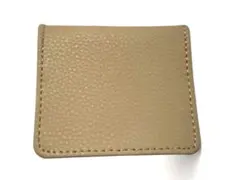 コインケース ボックス型 グレージュ