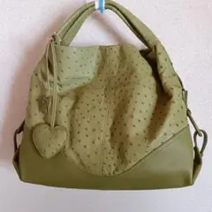 オーストリッチカジュアルバッグ