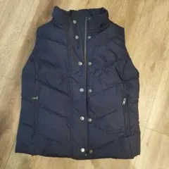 GAP キルティングダウンベスト ネイビー