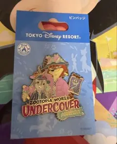 ディズニー　ズートピア2　ピンバッジ　ニック　ジュディ