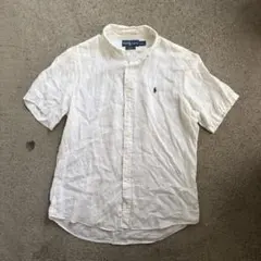 90s Polo By Ralph Lauren 半袖 リネン シャツ ポニーのサムネイル