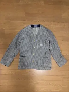 BLUE BLUE H.R.MARKET カバーオール ヒッコリー サイズ3
