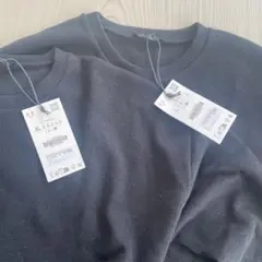 ZARA 黒 長袖ニット XL