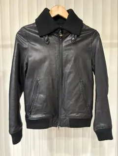 ナノ・ユニバース　レザーシングルライダース