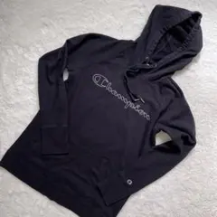 ◎良品　Champion チャンピオン　スウェット　パーカー　黒　サイズS