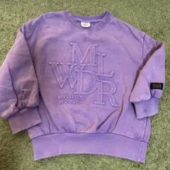 MY LITTLE WONDER 紫色トレーナー