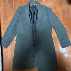 nano BASE グレー チェスターコート