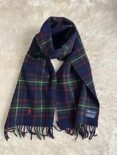 Polo Ralph Lauren スコットランド製 ラムズウール マフラー