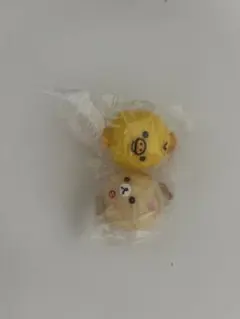 リラックマ ガチャガチャ マスコット 2点セット　コリラックマ　キイロイトリ
