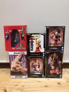 スーパーマリオ スタンダードフィギュア ワンピース　ドラゴンボール　フィギュア