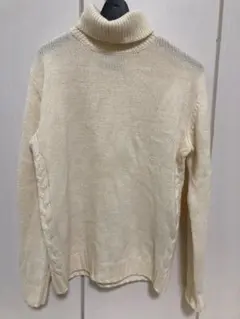 nano・universe（ナノユニバース） 白 ニット Mサイズ