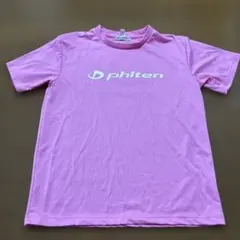 phiten ファイテン Tシャツ ピンク M 着用少のサムネイル