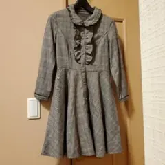 ♡An MILLE♡アンミール♡フリル襟ワンピース♡ブラウン♡